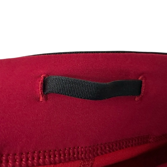 Lululemon Womens What The Sport Short Sz 4 Mini Ziggy Snake Red Tide Cranberry - Picture 8 of 10